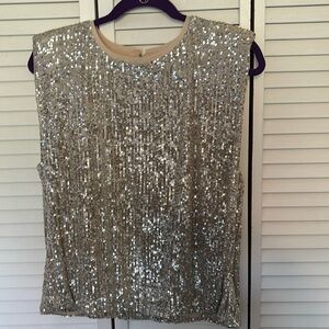 Maurice’s Sequined sleeveless top